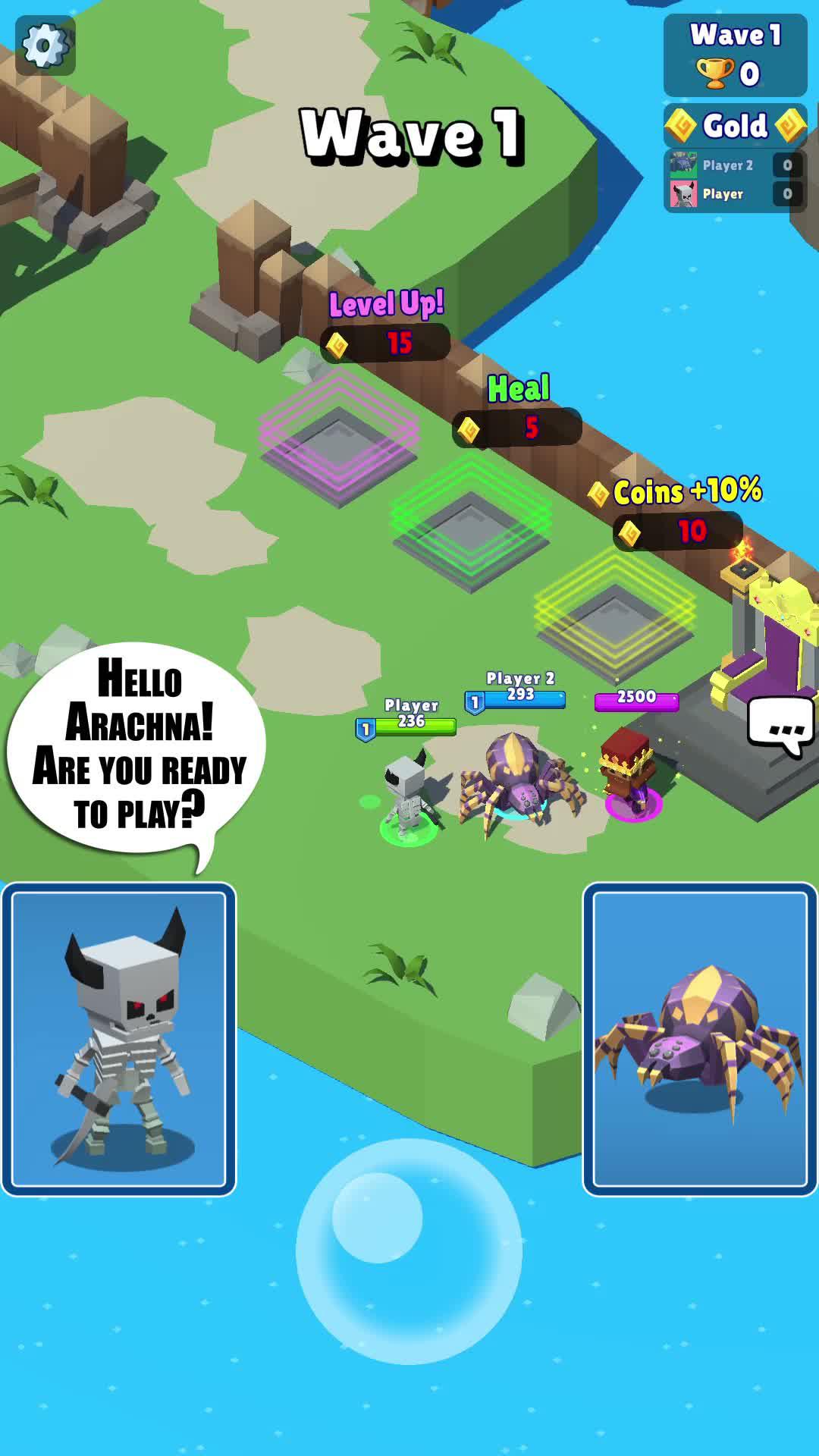 Compete with other players hunting monsters. Will you be the last warrior standing?