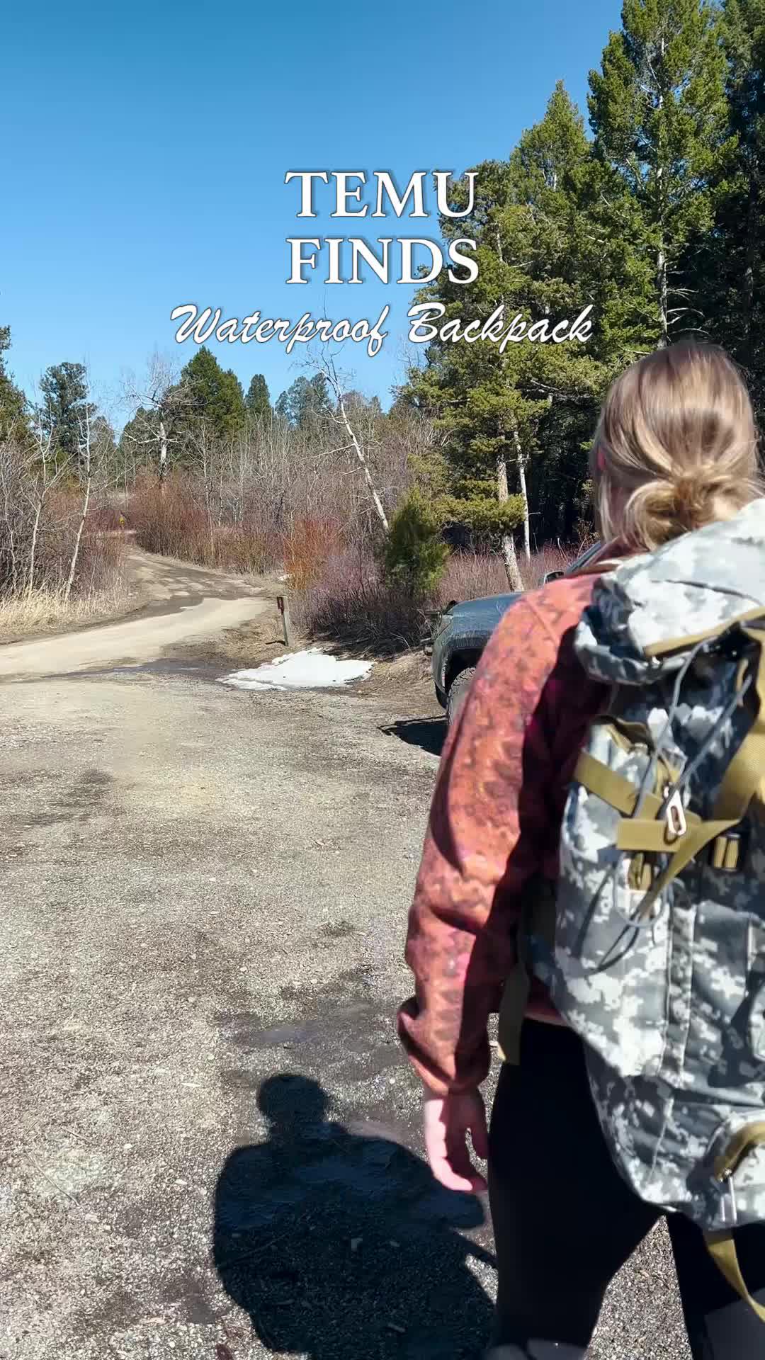 Hit the trails with the ultimate hiking backpack! 🌲🎒 Lightweight, spacious & rugged. #hikinggear #adventureawaits #backpacklife #explorenature