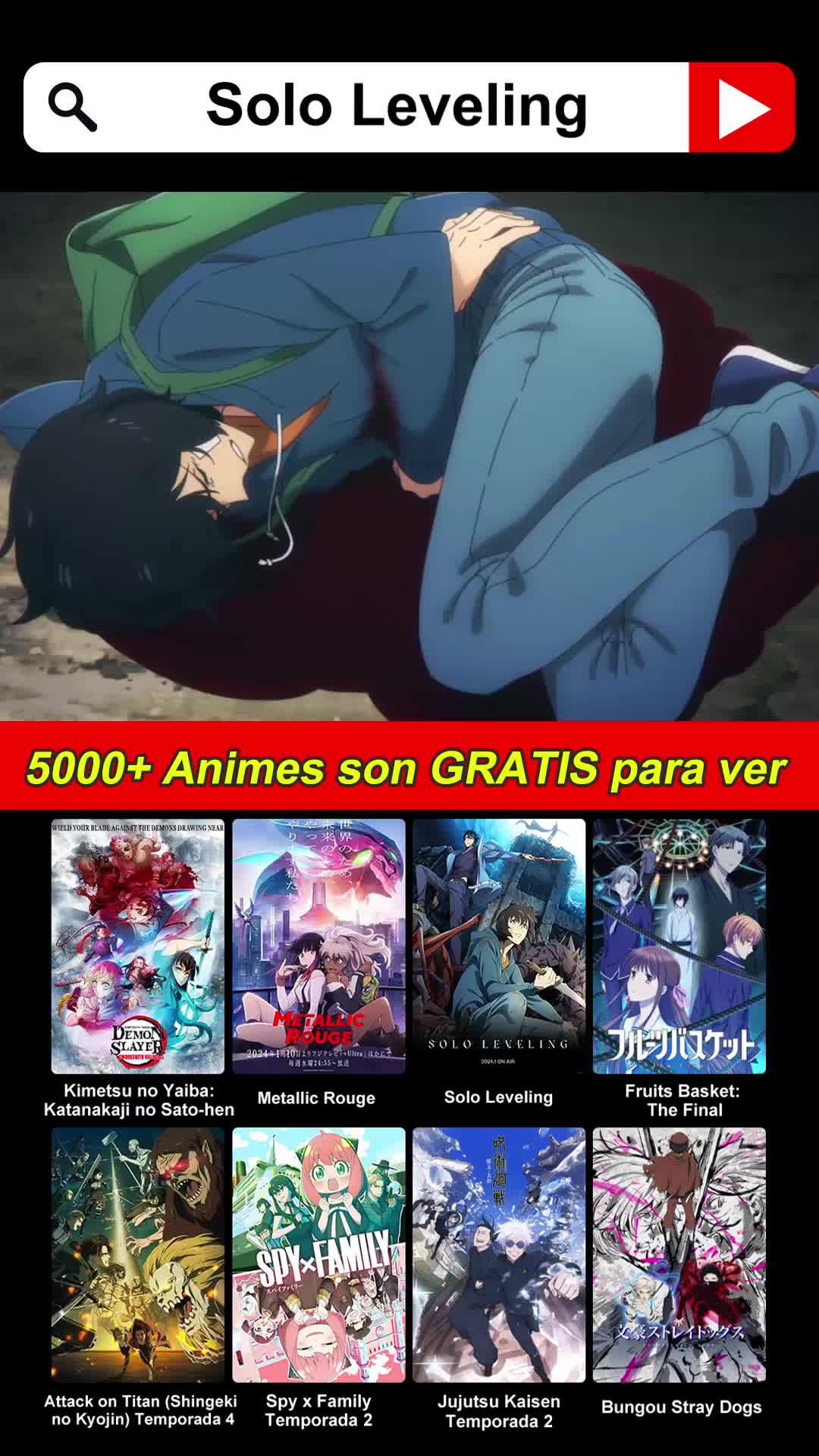 Mira tu anime favorito