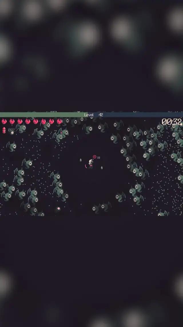 멈추지 않는 총격전 rougelike, 당신은 20분 동안 살아남을 수 있습니까?