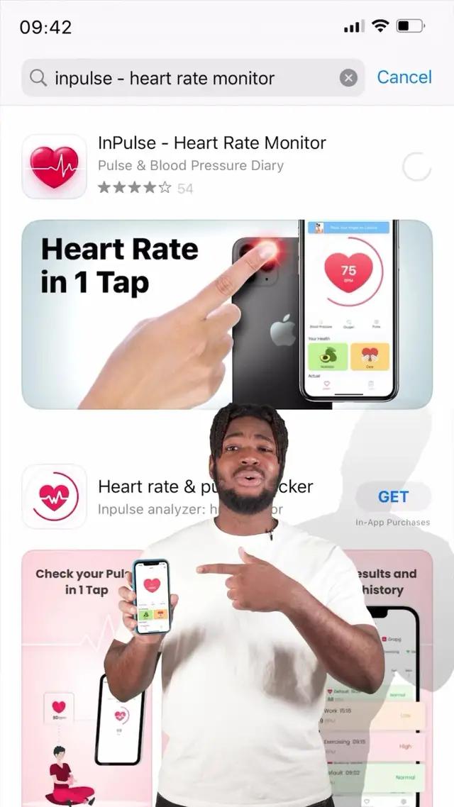 InPulse App: LINK IN BIO 🔝 #healthyheart #heartrate #heartratemonitor #inpulseapp
