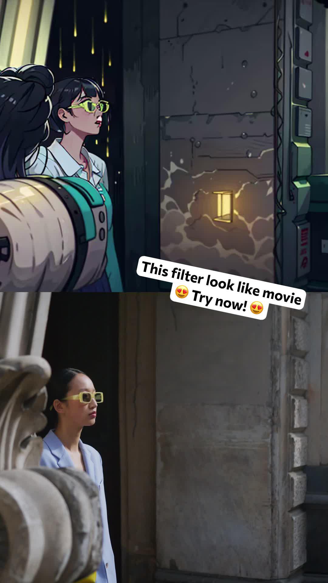 Repeat the trend with exclusive AI Anime effect with one tap