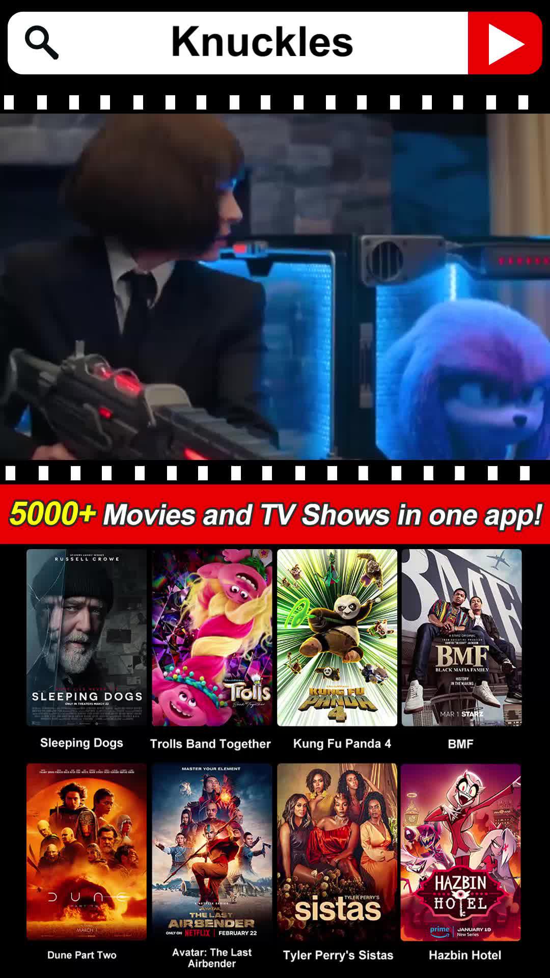 Watch blockbuster movies as you like