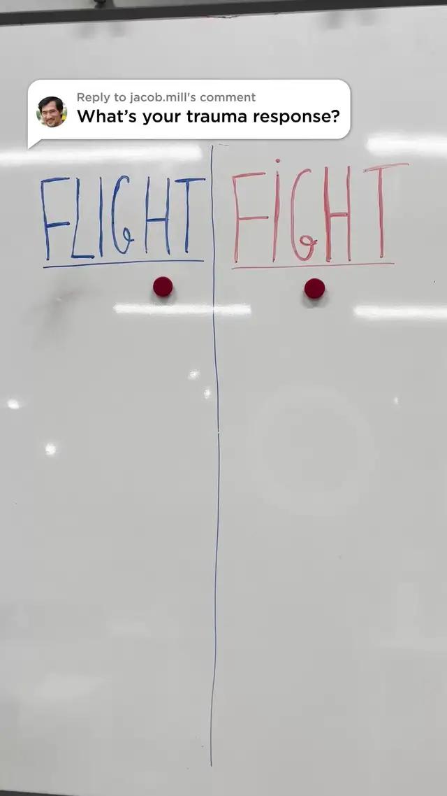 What is your trauma reaction?