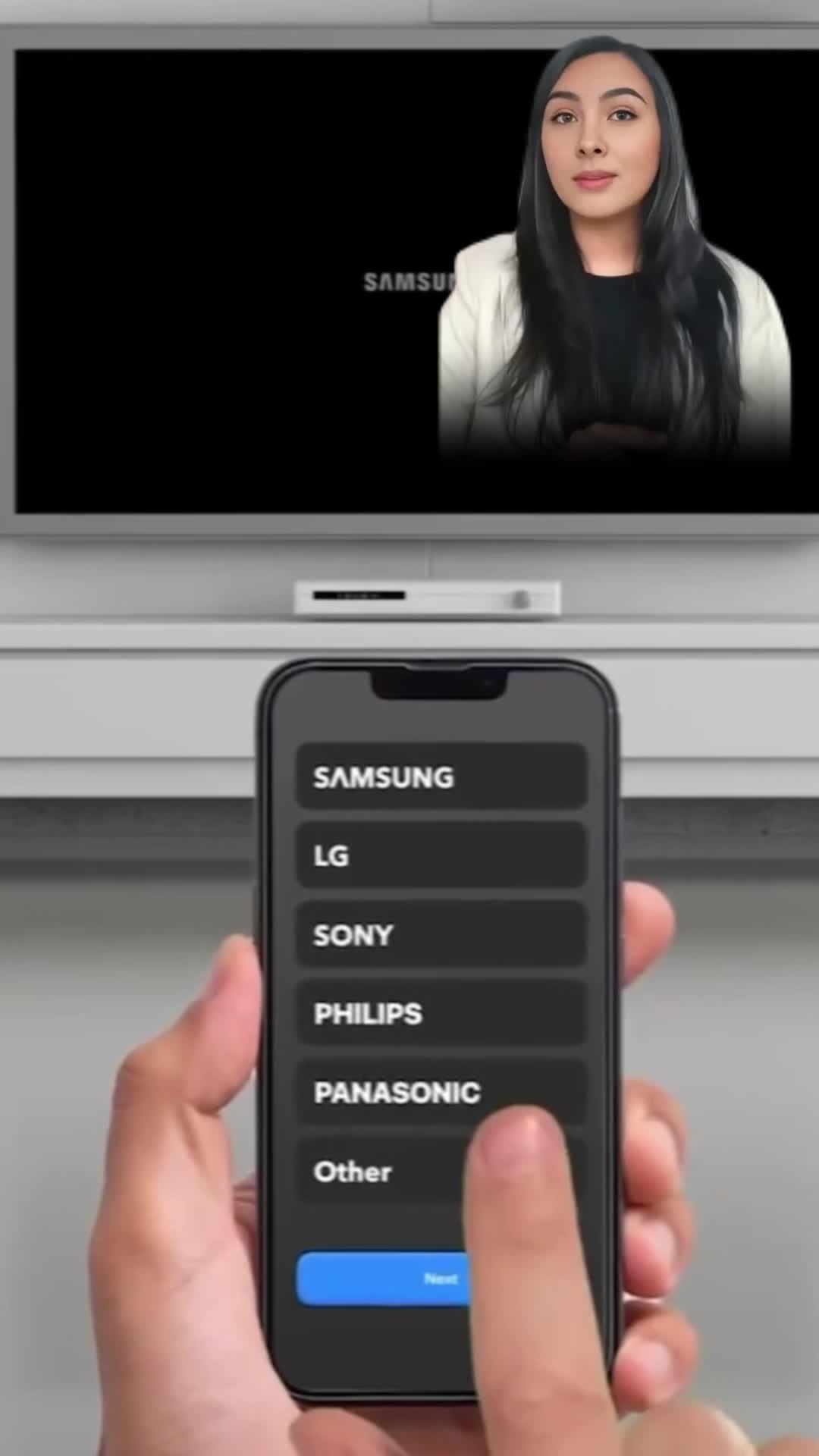 All in one remote control on smart phones!