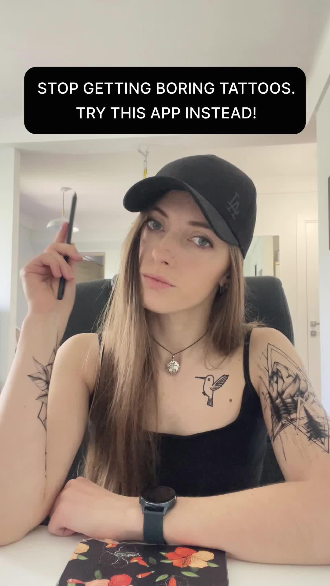 Generate tattoo sketches with AI! Try Inkai!