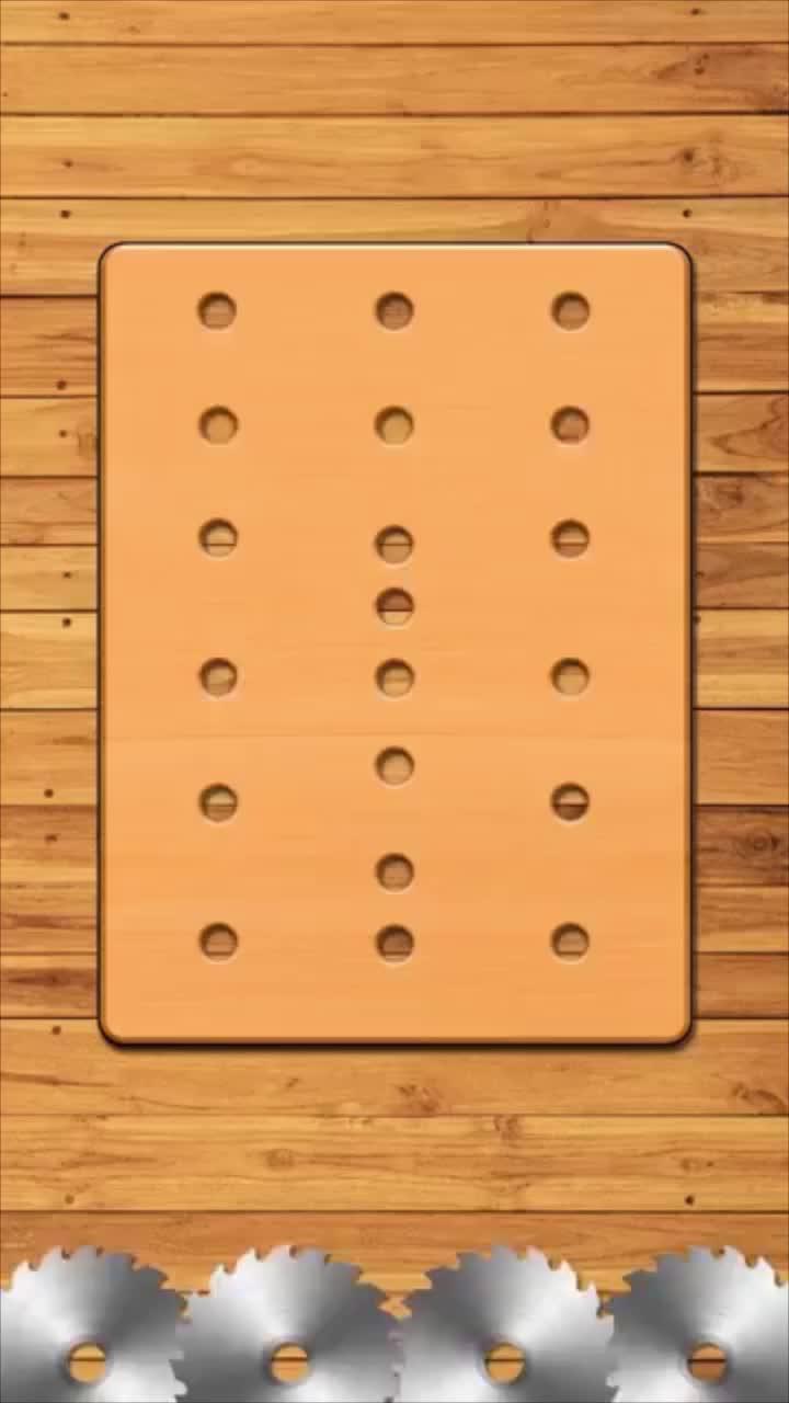Tricky wooden puzzle game