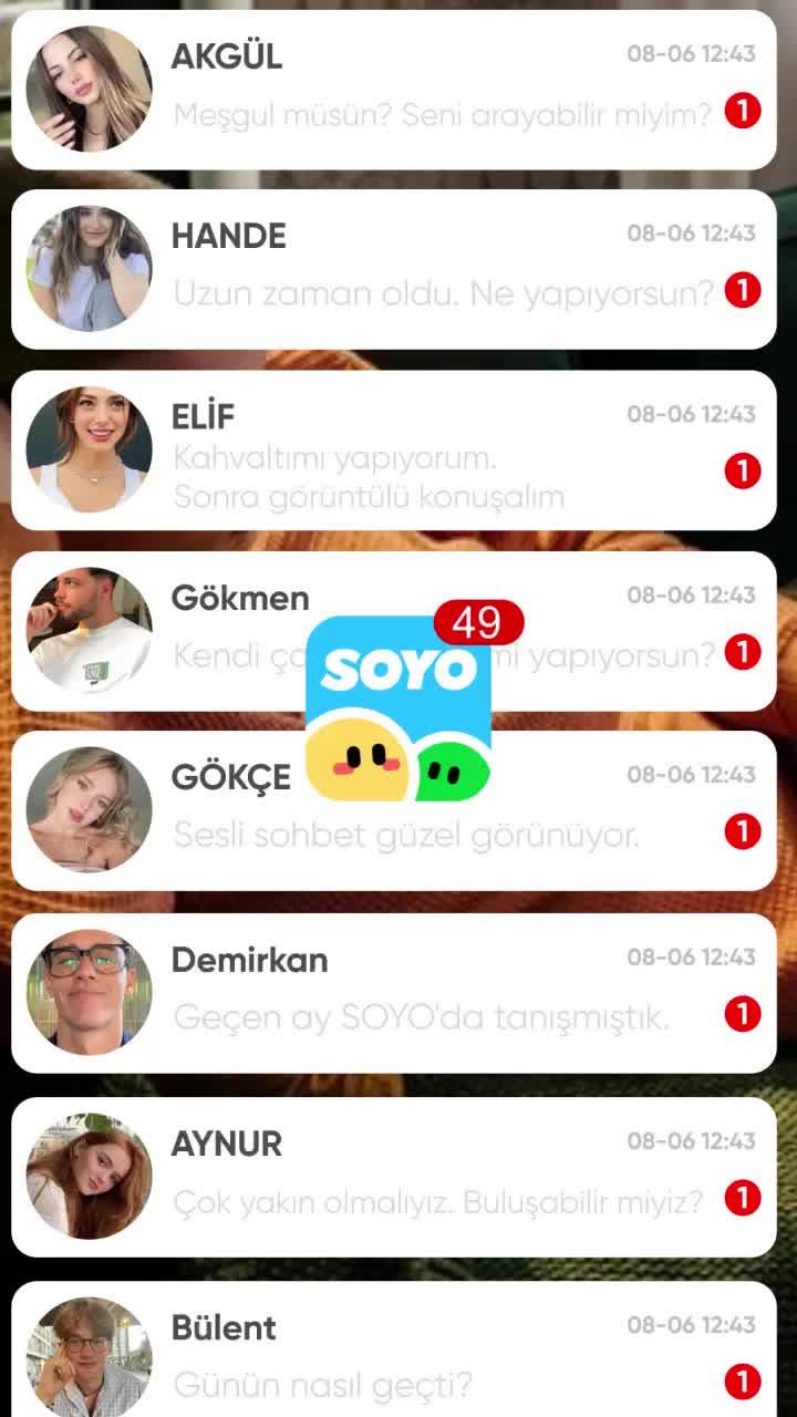 Konuşma ve paylaşım için bir uygulama