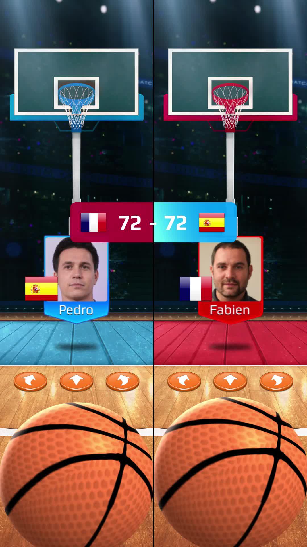 Jouez contre des adversaires réels du globe.