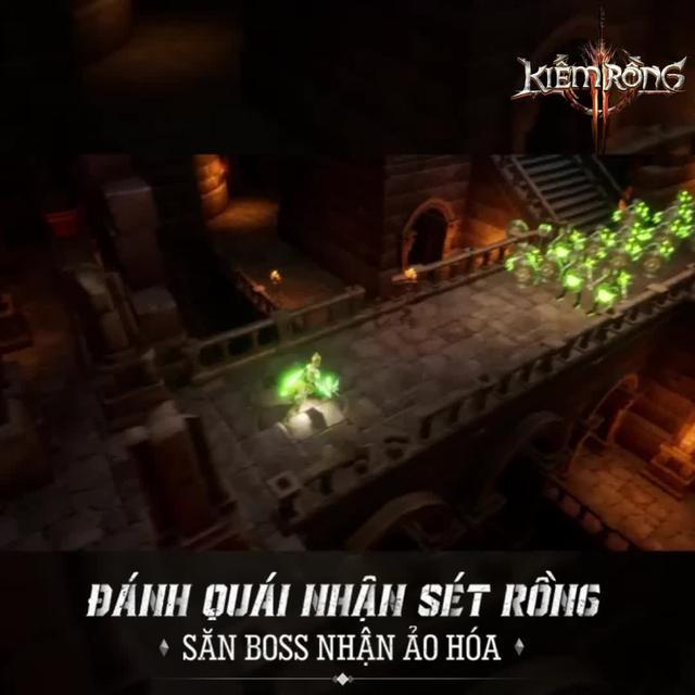 Làm Nhiệm vụ là Lên VIP, Đánh quái rớt trang bị đỏ 3 SAO