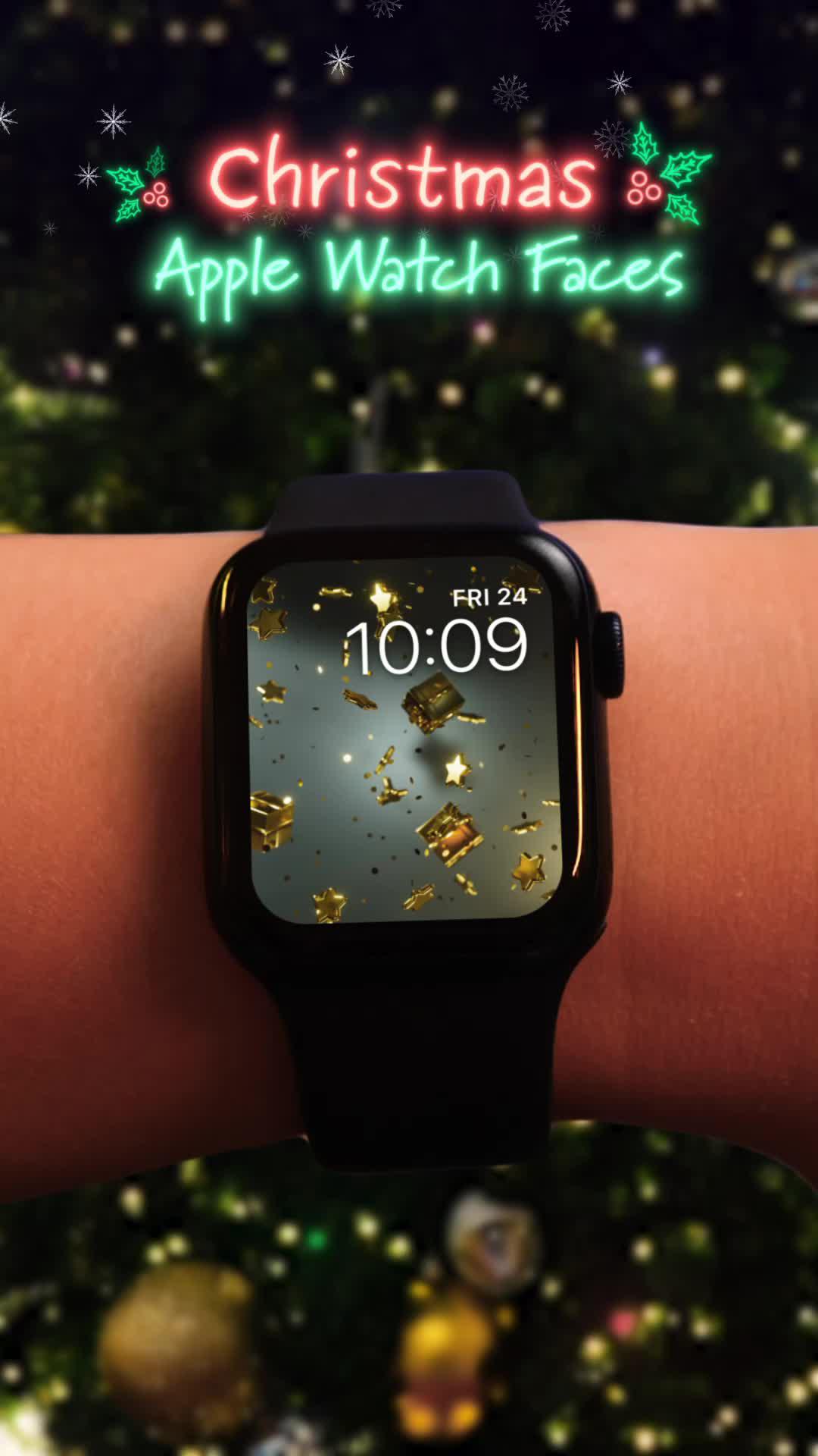 Christmas Apple Watch Faces.