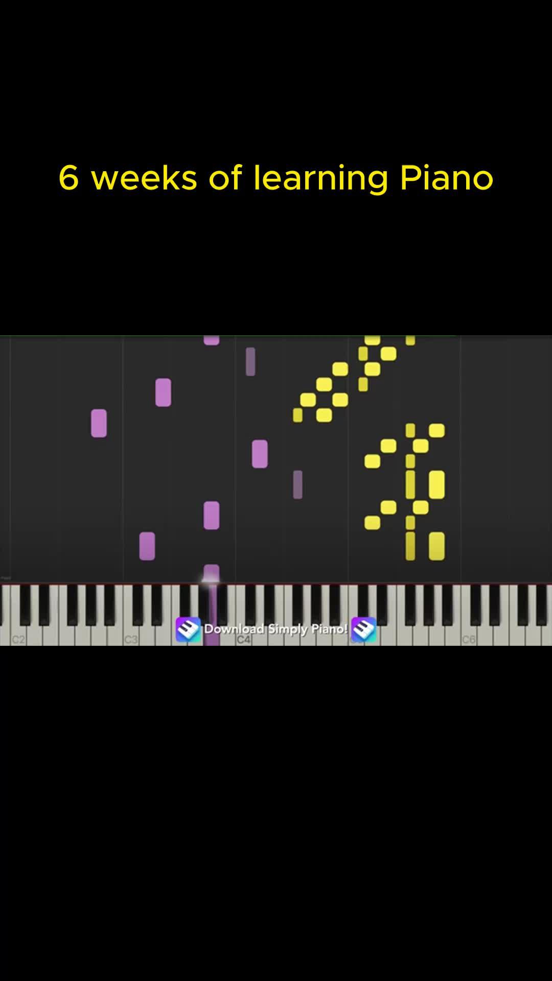 Easiest way to learn piano! 6 weeks of tutoral training!