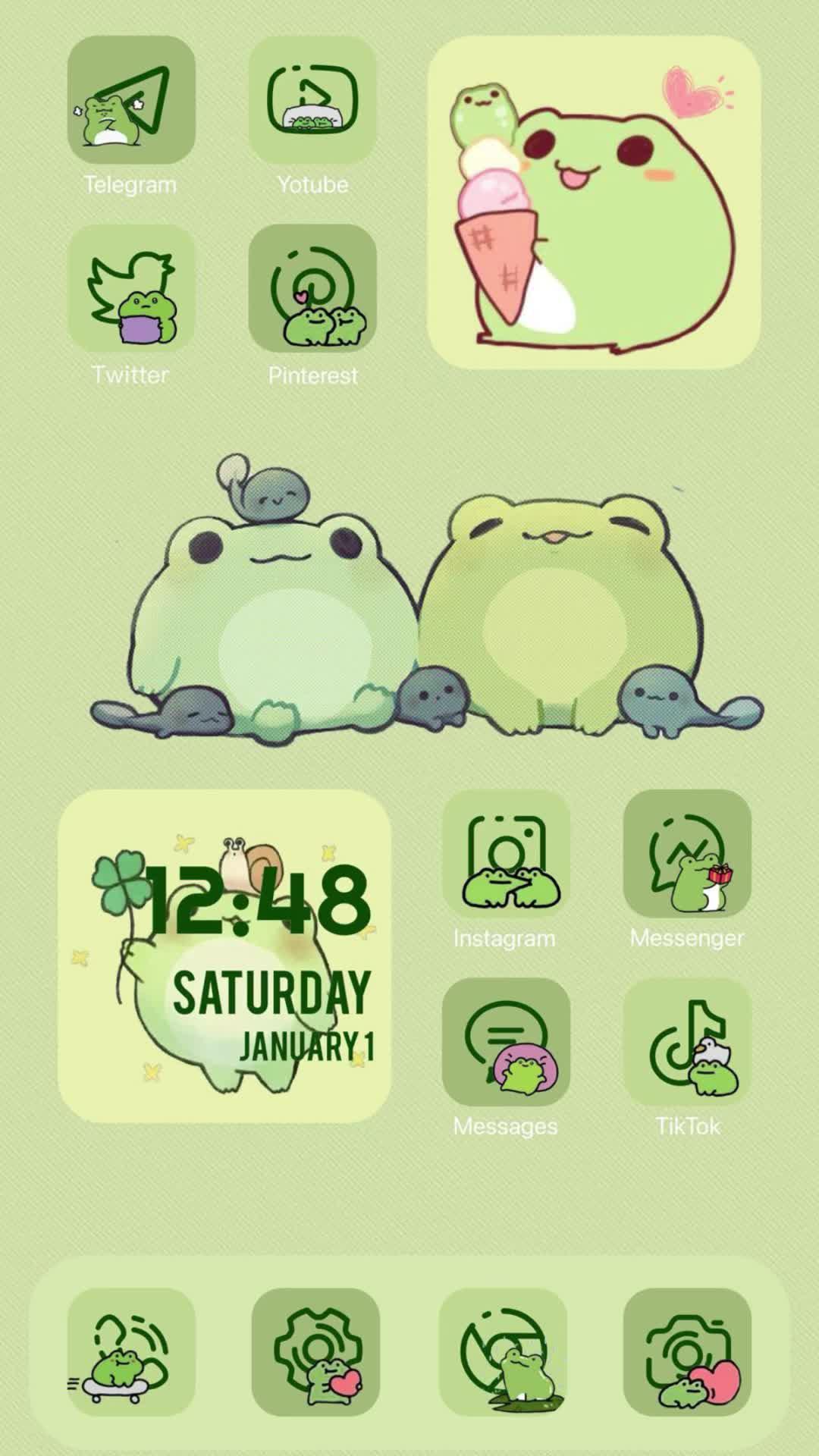 Set exclusive widgets & themes for your Phone