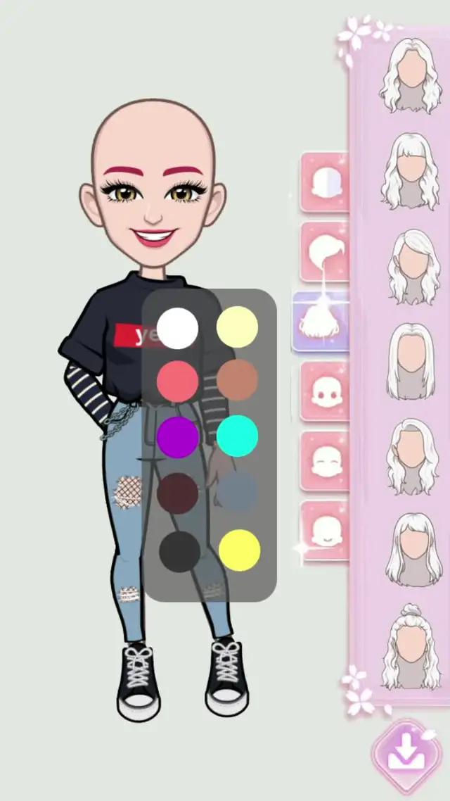 Create your own avatar, emojis and stickers with your avatar!