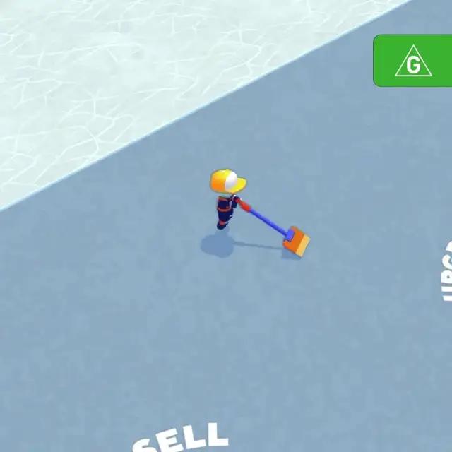 Scrape all the old flooring