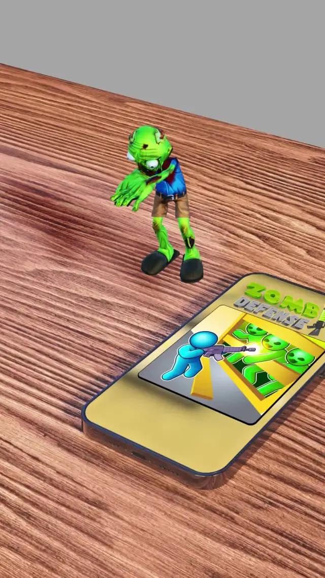 Fight against giant waves of zombies