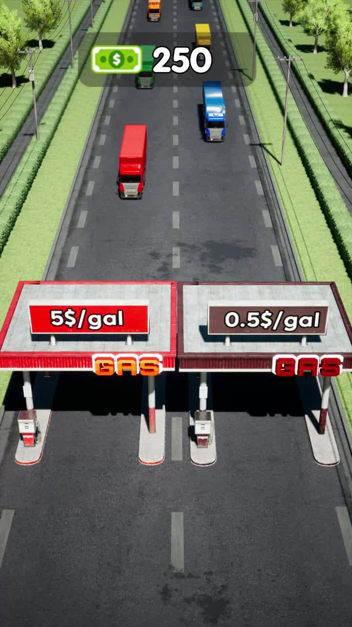 It's fun to run your own truck stop.