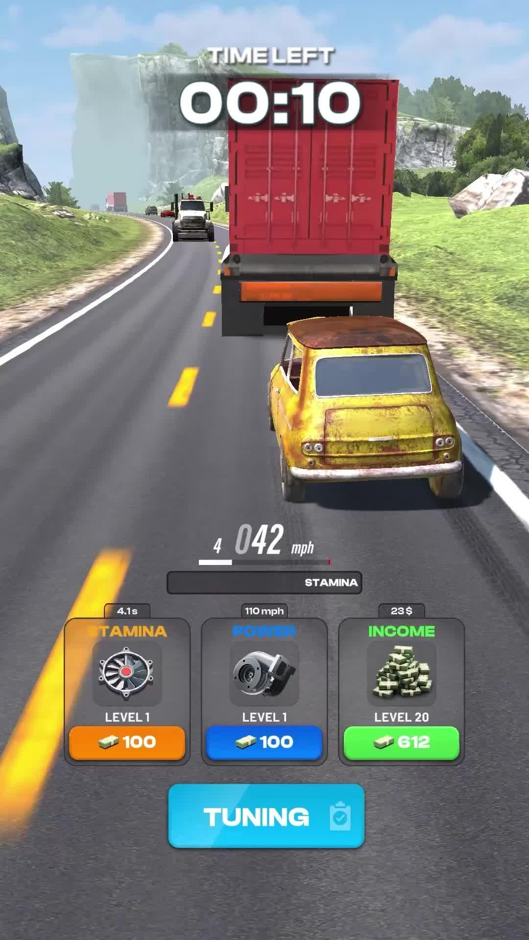 Nothing is better than overtake in the highway!