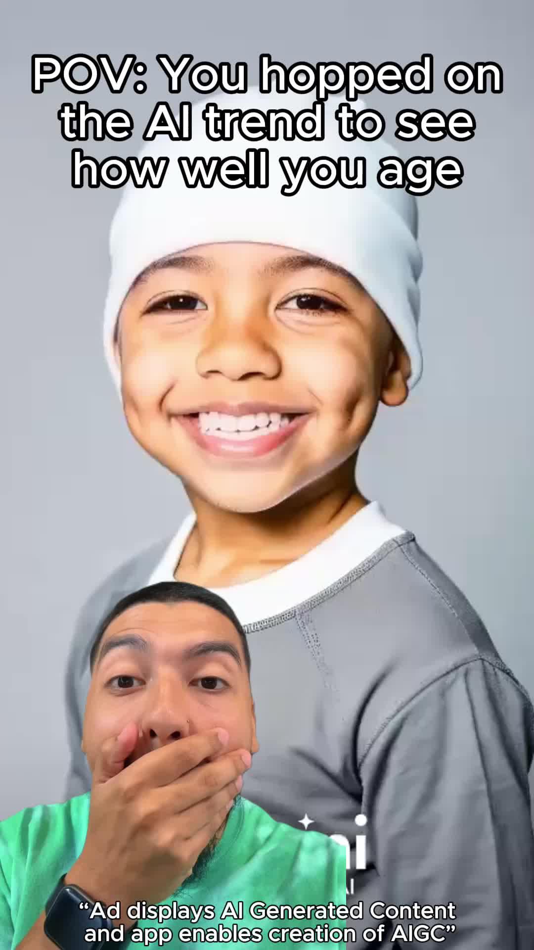 Tell me you're obsessed with Remini without telling me