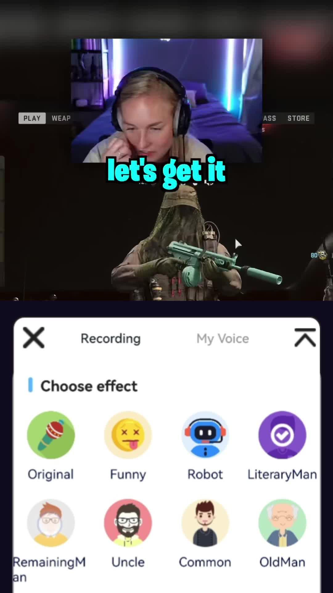 Voice app for chat call music game prank！