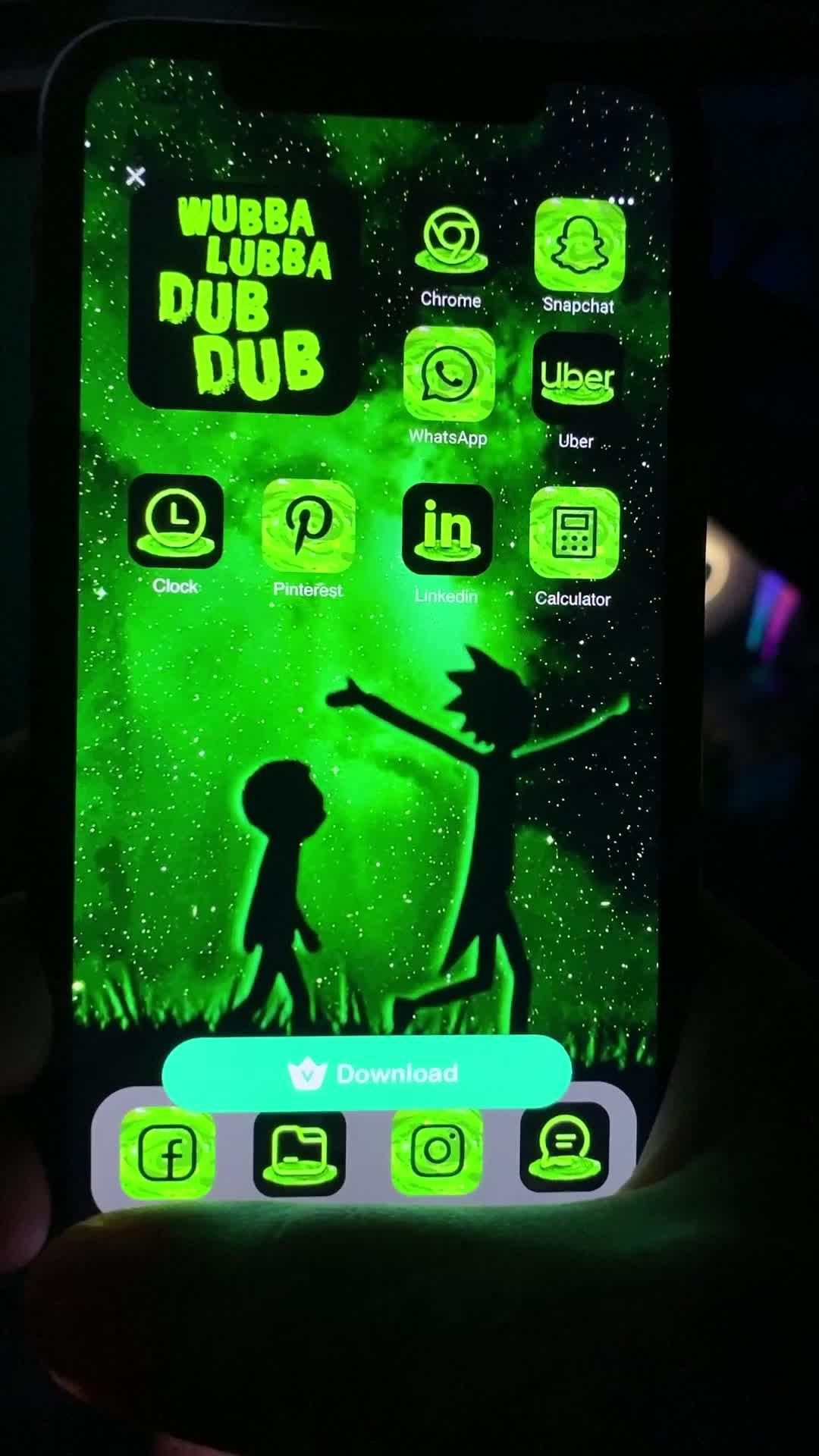 Set exclusive widgets & themes for your Phone