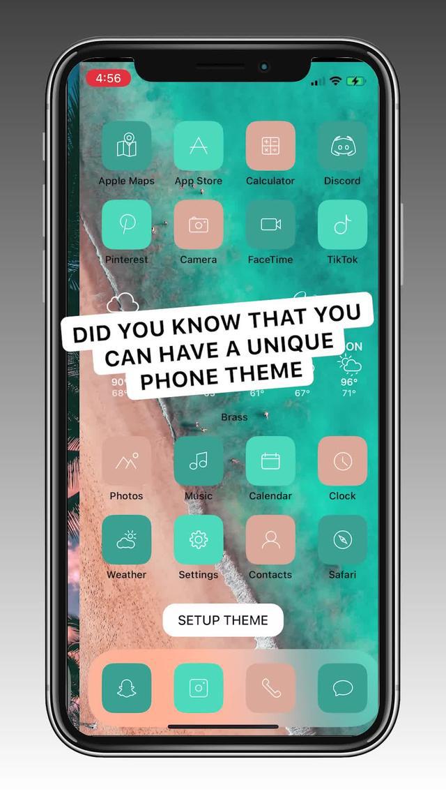 Custom iOS Home Screen