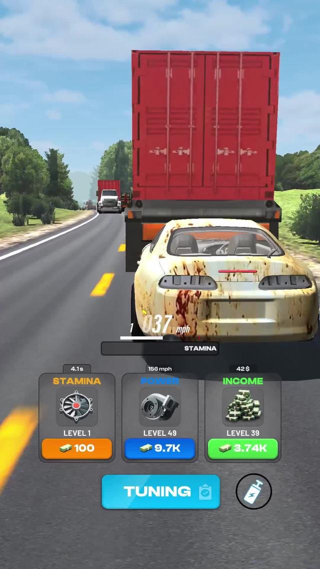 Nothing is better than overtake in the highway!