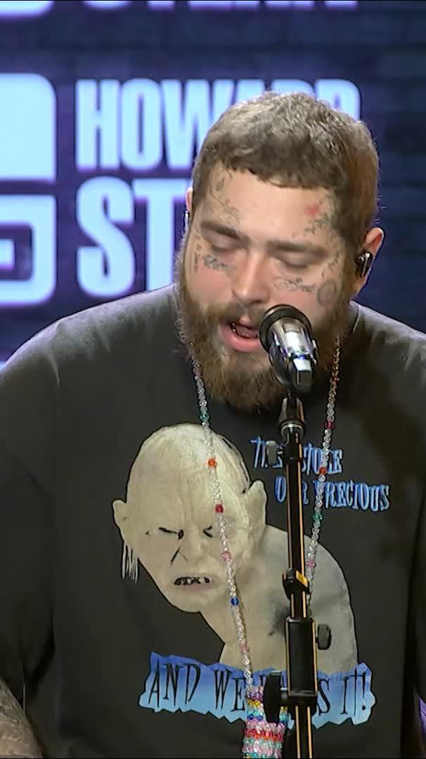 Post Malone visits the Howard Stern Show. Watch the full interview & performance on the SXM App.
