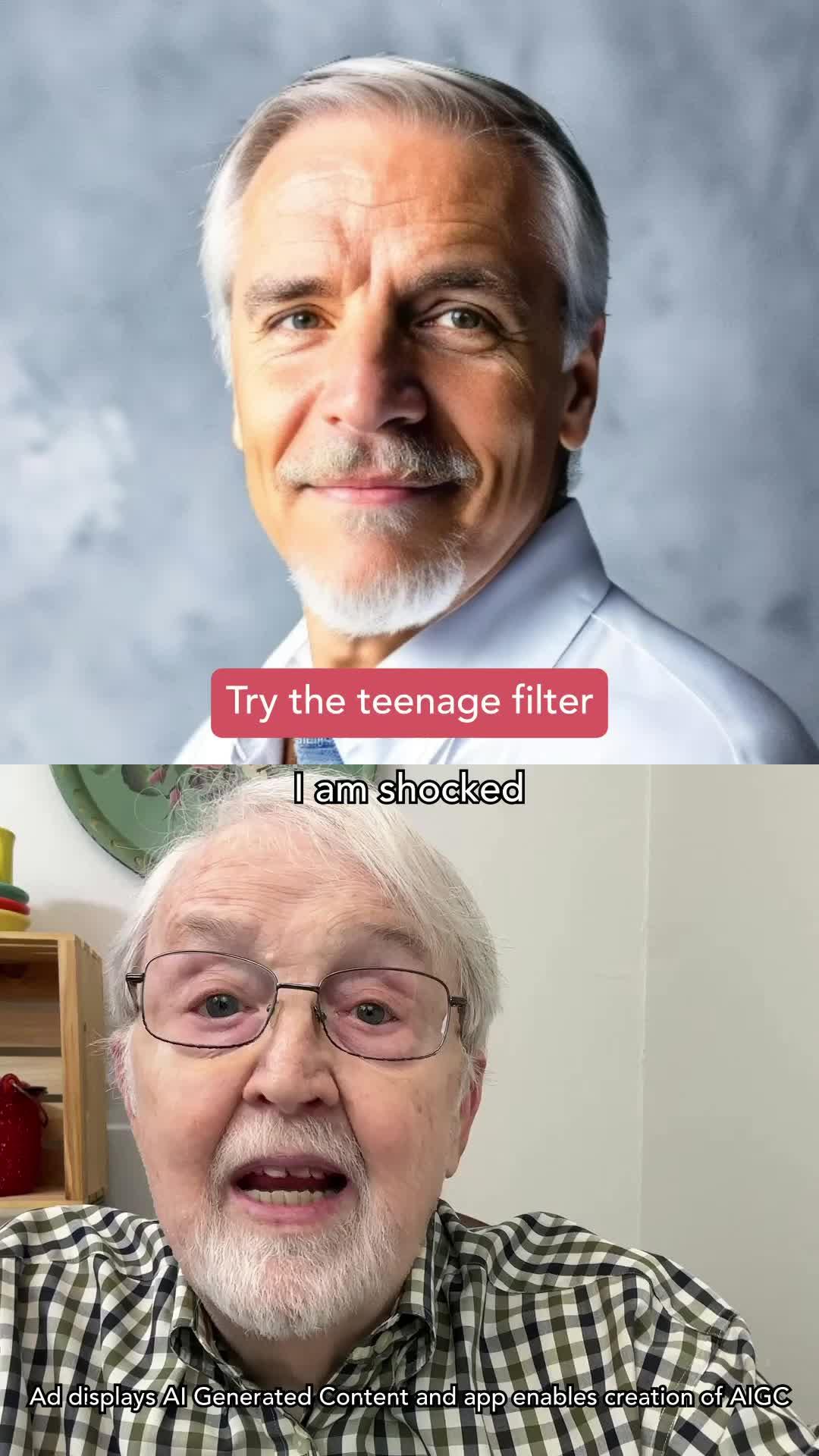 Life long journey in 20 seconds thanks to AI