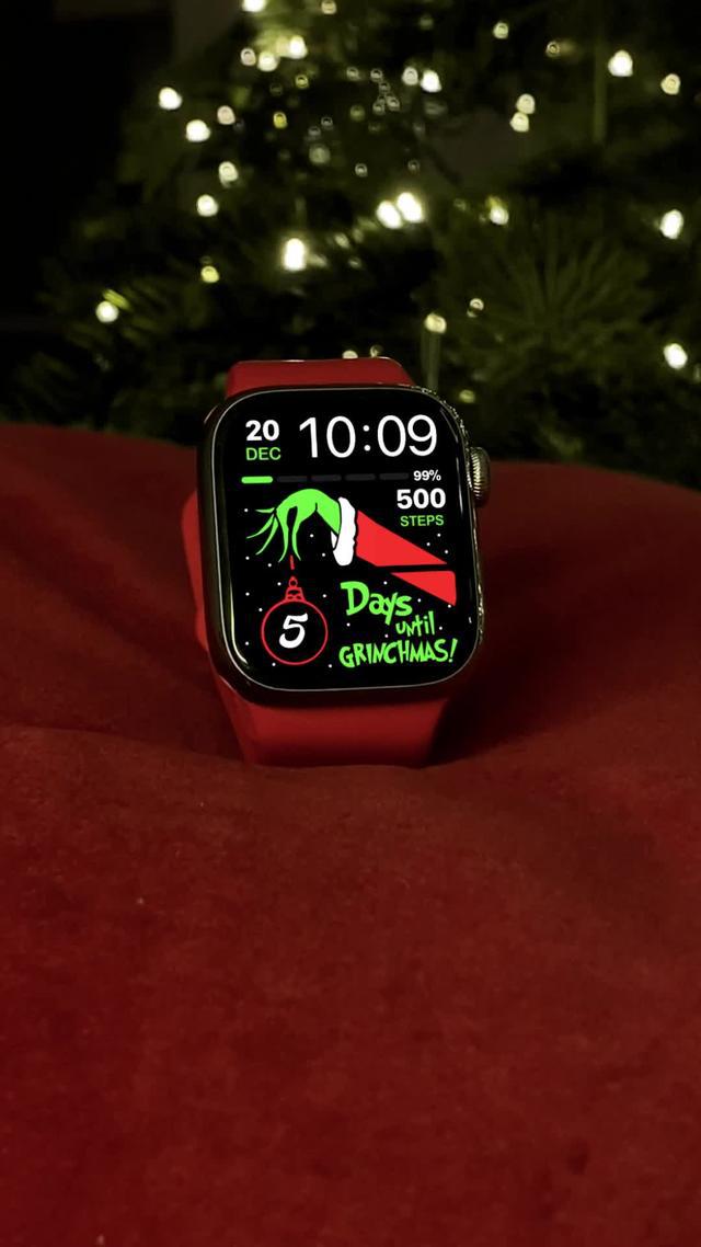 Christmas Countdown Widgets on your Apple Watch