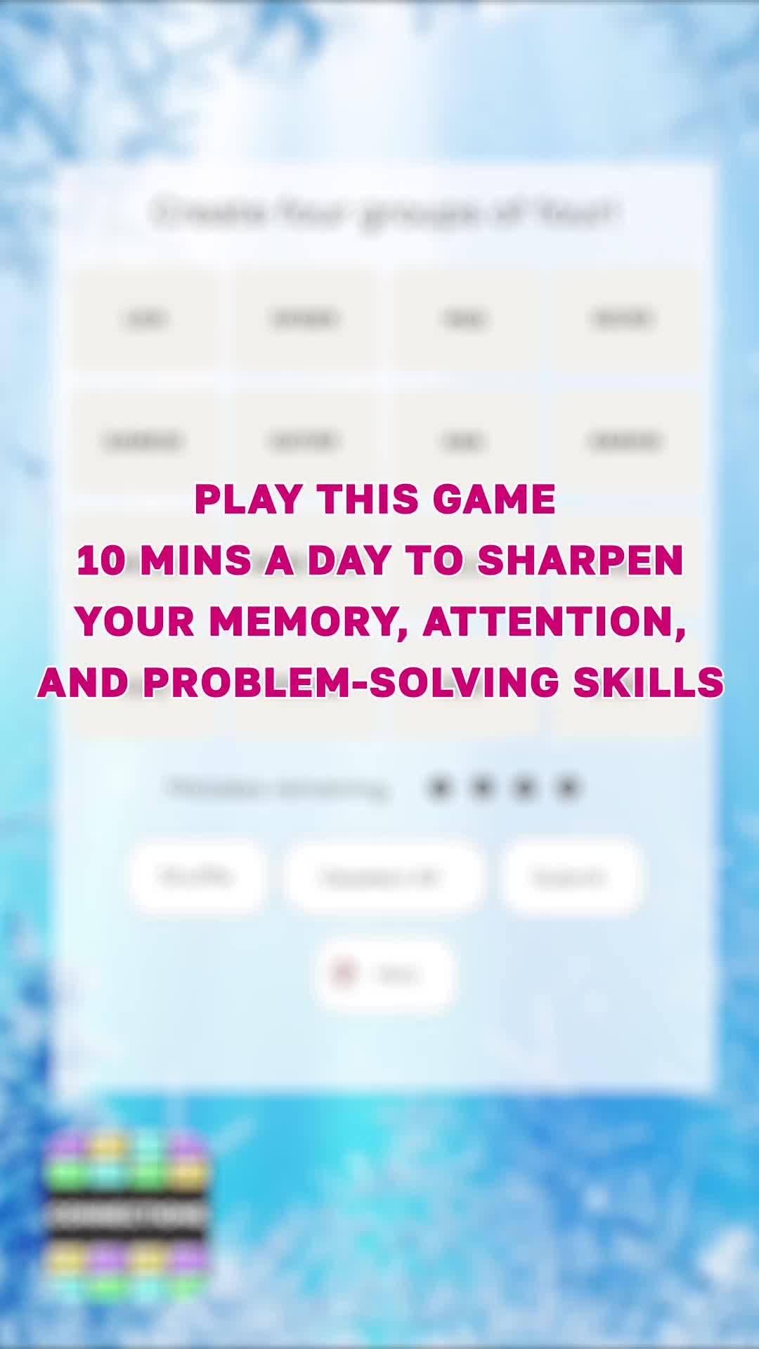 Take on the Connections challenge! See if you can even pass level 1 – not everyone can!