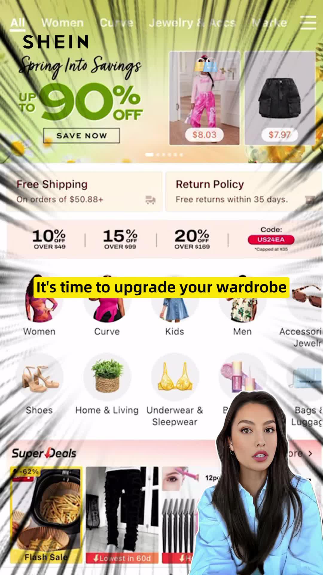 Extra 20% OFF YOUR FIRST ORDER. Big Sales & Free Returns