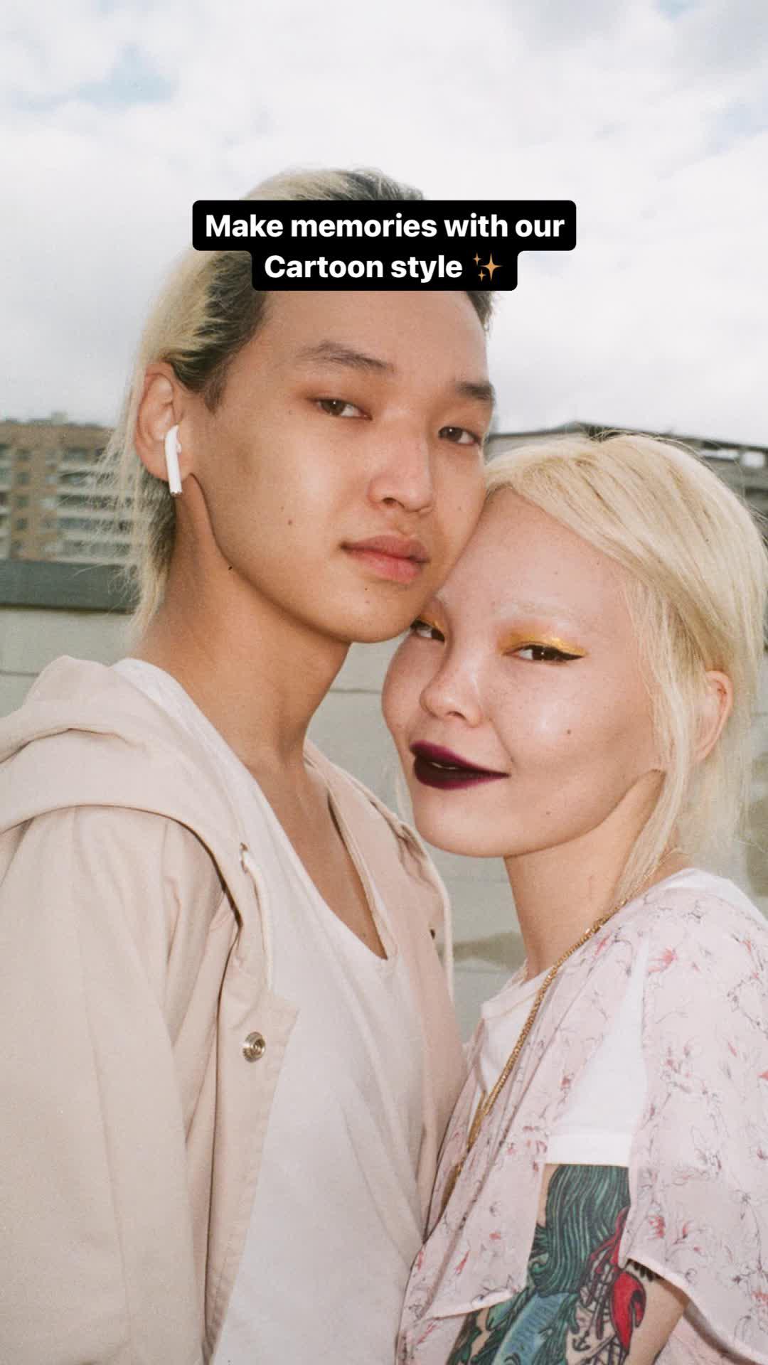 Exclusive AI effects in the OJI app