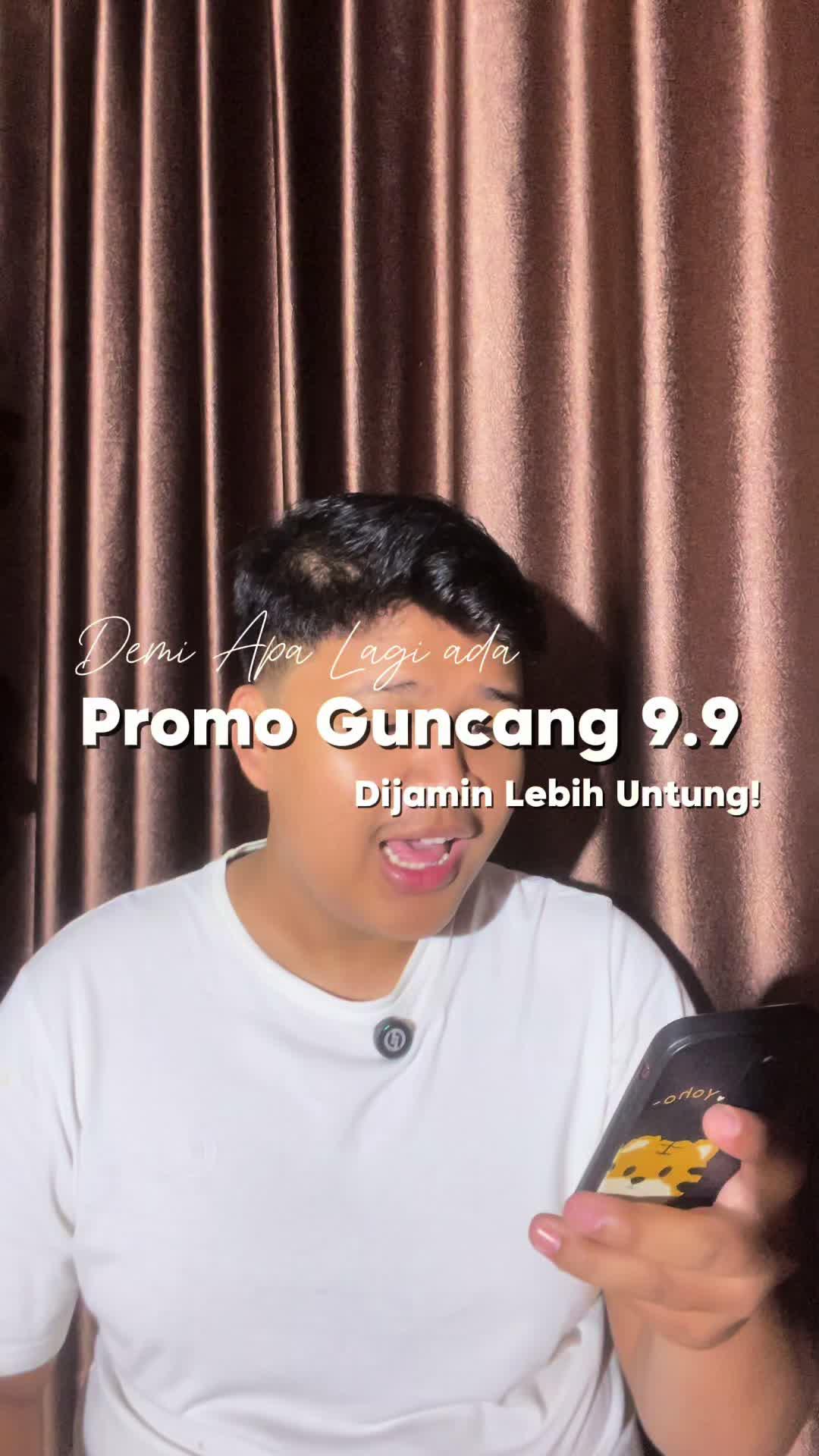 Ga pake lama, langsung check out wishlist kamuu di PROMO GUNCANG 9.9, mumpung lg ada Mall Day Eksklusif di tanggal 2 September yg barangnya 100% Asli! Langsung check out sekarang karena ada Pasti Diskon 100rb, Bebas Ongkir Rp 0, dan ada 999 Barang dengan Harga Terbaik! Dijamin Lebih Untung pake #PromoGuncang99 @ShopTokopedia