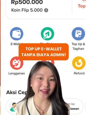 Cobain transaksi untuk transfer & top-up e-wallet bebas biaya setiap bulannya.