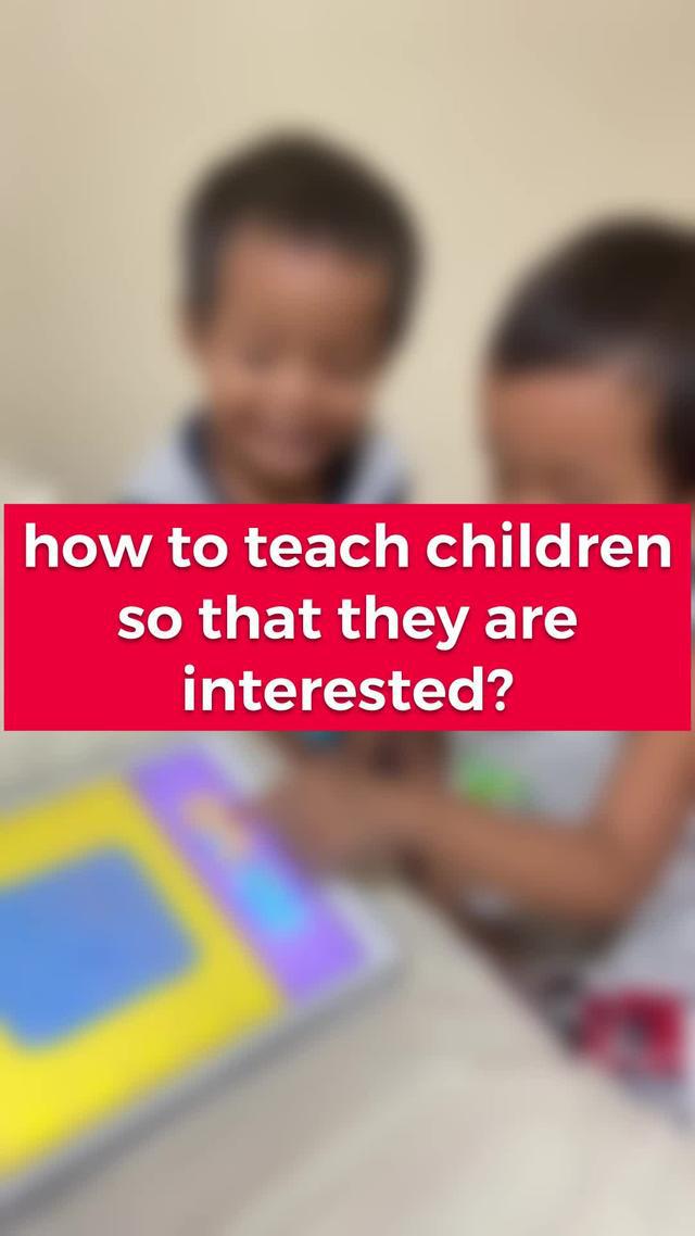 How to teach children so that they are interested?  #puzzle #kidsoftiktok #appforkid