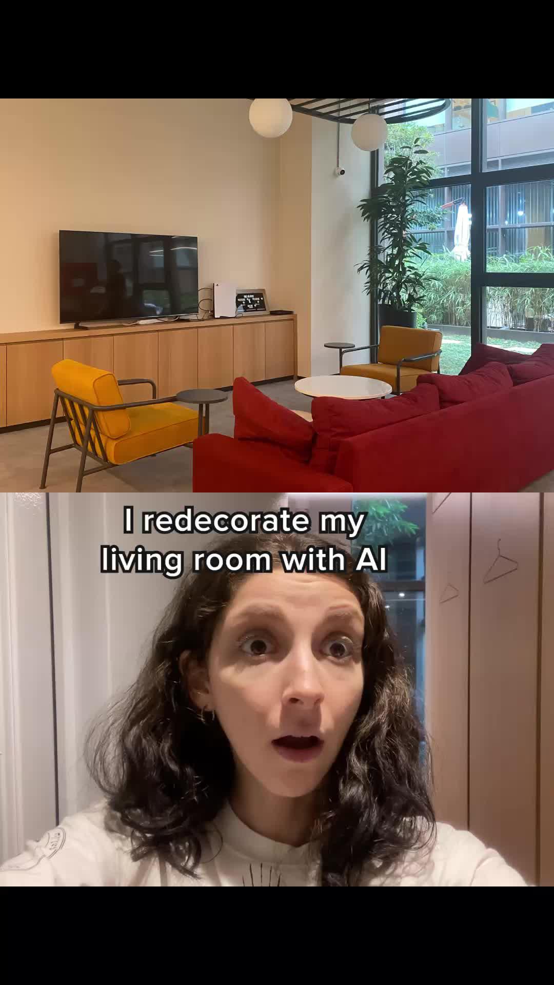 Redecorate living room with AI #aiinteriordesign #aiinteriordesigner #roomdesign #roomdesignideas #homeaesthetic #homeaestheticideas #homedesignideas #homedesignideasinspiration