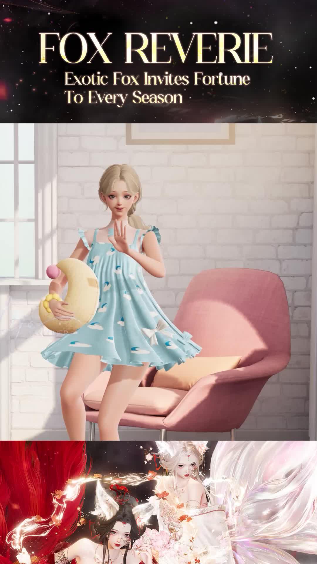 The Dress-up game chosen by over 10 million players,Over 100 outfits with unique styles for you.