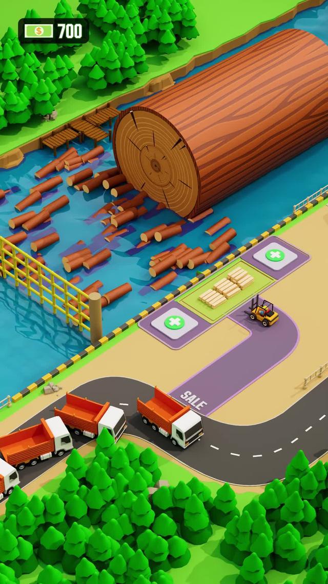 Build your own lumber harvesting empire!