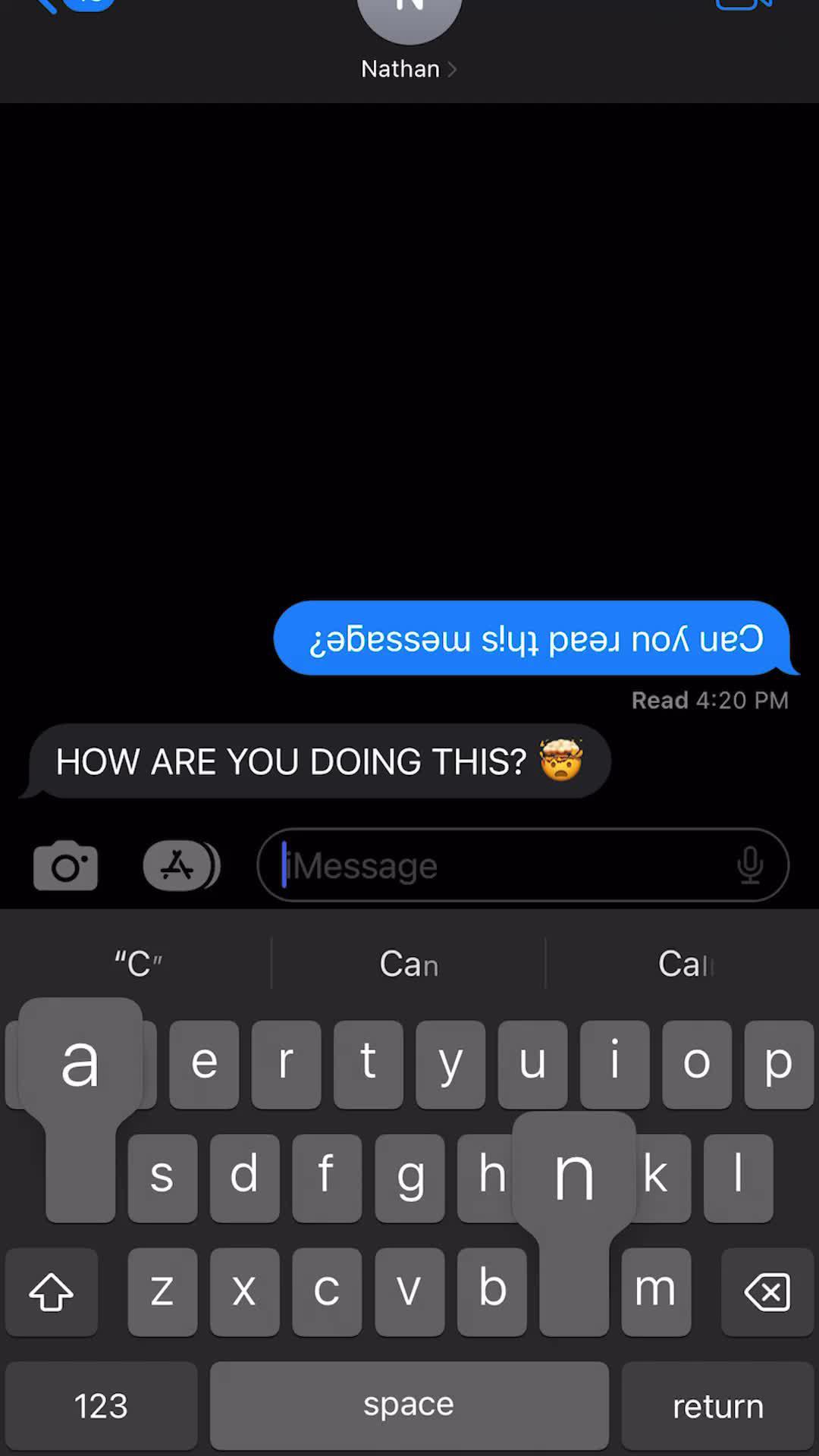 Make your keyboard and text cool