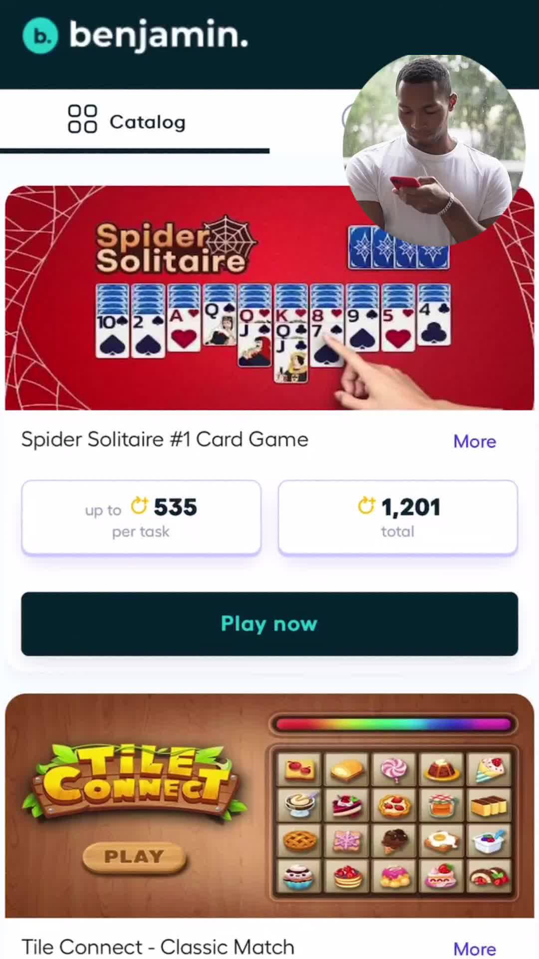 Play games and get paid