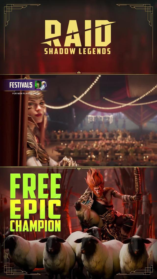 Claim your Epic Champion for FREE!