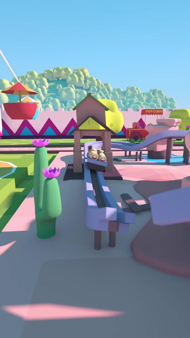 Build the happiest theme park