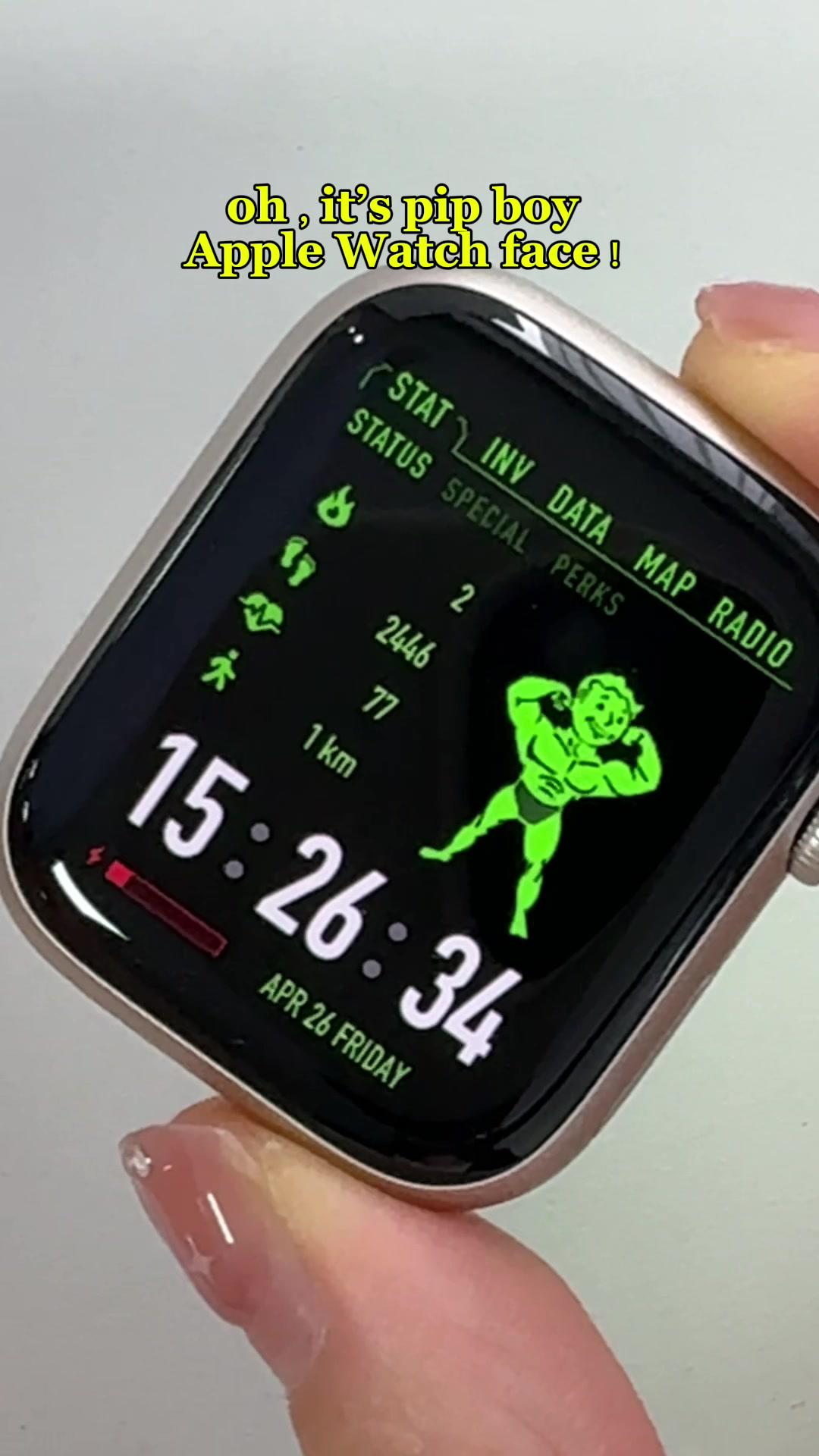 Lots of new pipboy theme! #CapCut #pipboy #fallout #applewatchface #foryou #fallout4 #applewatch #fyp