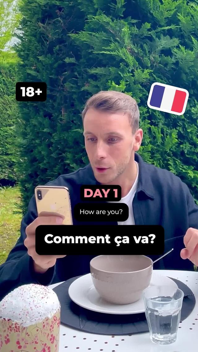 If you wanna learn French fast, watch this