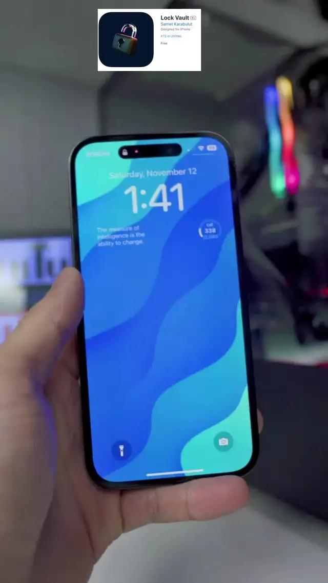 رمز المرور على أي تطبيق