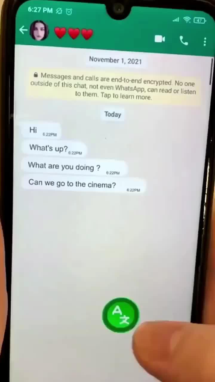 Simple and fast translator on this app