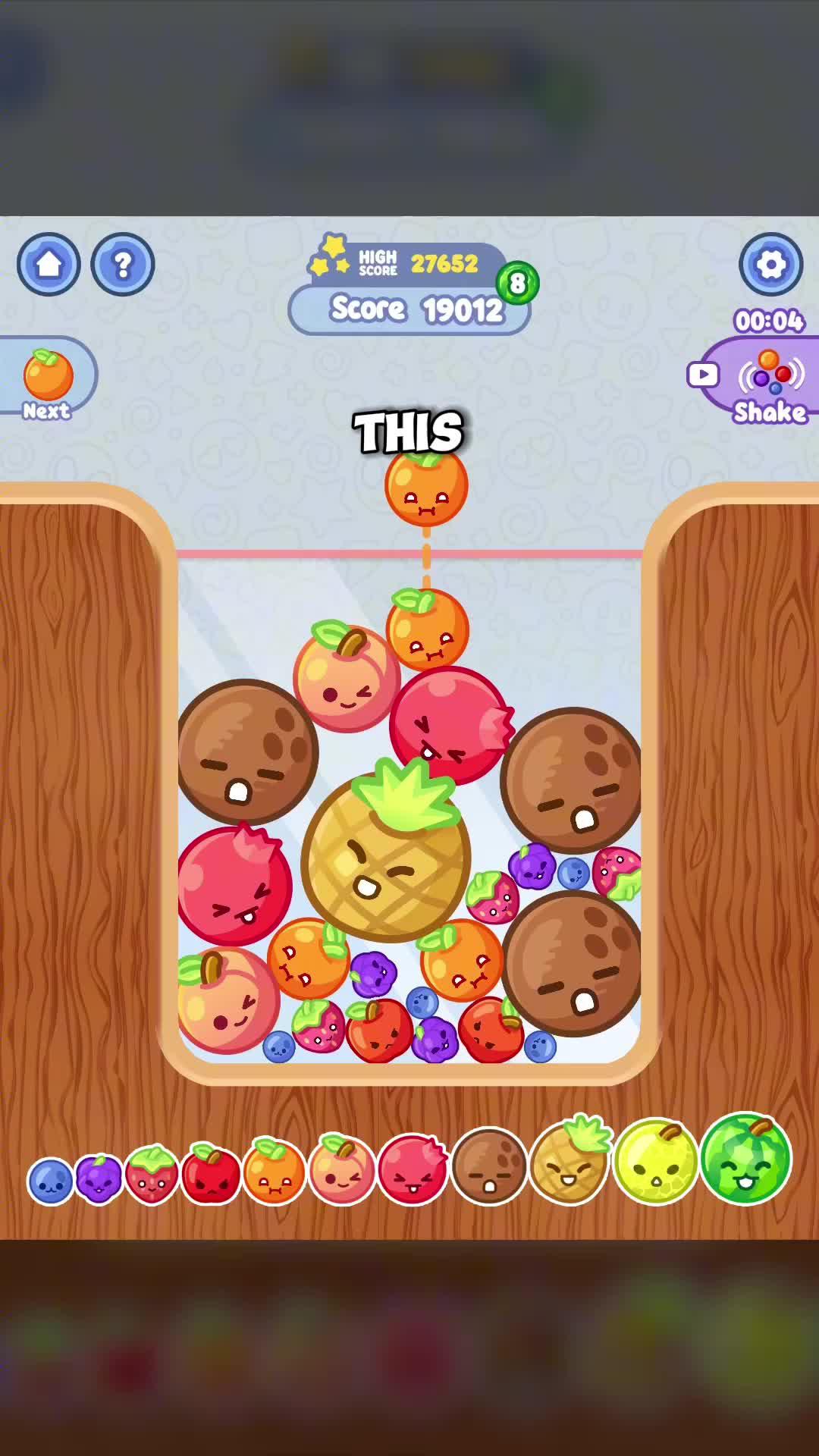 Can you reach the watermelon?