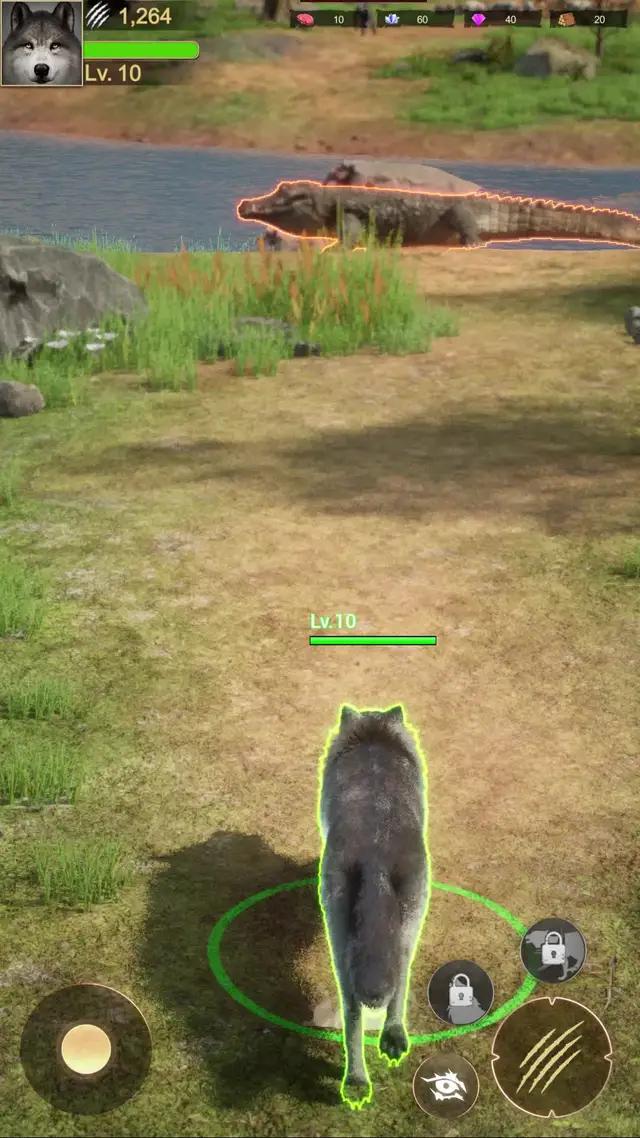 Those who like wolves must try this strategy game.