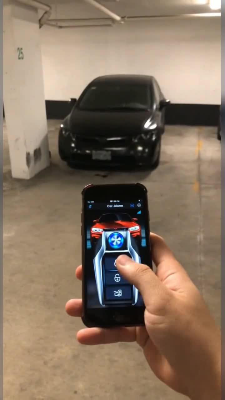 Car Remote Control on Iphone!
